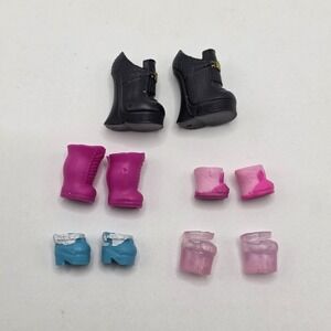 LOL Surprise Doll Shoes Lot Black Boots Pink Boots Shoes Replacement Accessories